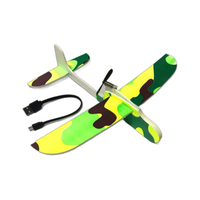 Monoplan avion électrique planeur assemblé puzzle science éducation condensateur avion électrique vol libre modèle éducatif