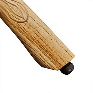Hand Carved <b>Wooden</b> Handle Tomahawk Axe Forged Steel Blade Survival Hatchet Outdoor Tool Axe - Product Image 3