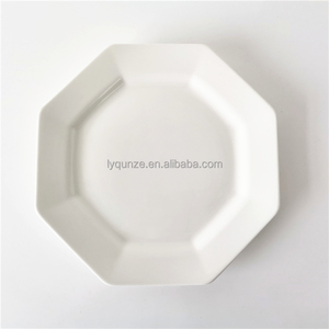 <span class=keywords><strong>Assiette</strong></span> à dîner <span class=keywords><strong>octogonale</strong></span> en céramique <span class=keywords><strong>blanche</strong></span> de 11 pouces, 26 cm, <span class=keywords><strong>assiette</strong></span> carrée <span class=keywords><strong>octogonale</strong></span> pour servir le steak, pour restaurant, vaisselle de table à domicile - Product Image 2