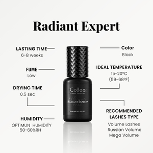 Pegamento Adhesivo para Extensiones de Pestañas Gollee Second 8 Weeks, Rango de Temperatura de 4-22 Grados (60-80 °F), Rango de Humedad del 30-75%, Fijación Fuerte, Sensible, OEM y ODM - Product Image 4