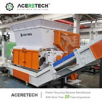 Mesin Penghancur Film Plastik PP/PE Industri Produktivitas Tinggi Single Shaft dengan Motor Gear Engine Kontrol PLC untuk Dijual MS1200