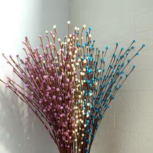 <span class=keywords><strong>Ramas</strong></span> <span class=keywords><strong>de</strong></span> Flores Artificiales <span class=keywords><strong>de</strong></span> <span class=keywords><strong>Salix</strong></span> Argyracea, Decoración <span class=keywords><strong>de</strong></span> Interiores, Coloridas, Venta al por Mayor - Product Image 3