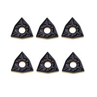 Alat Pemotong Logam CNC Lathe, Sisipan Karbida untuk WNMG080404/08/12-TM/PR/43/GT/PK/PMK TG4245