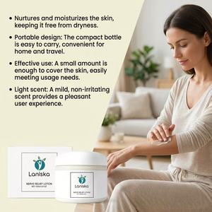 Crème hydratante pour le corps, rafraîchissante, non collante, sensation de peau hydratée, soyeuse, confortable, crème de soin pour la peau. - Product Image 4