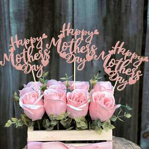 Décorations florales de table sur le thème de la Fête des Mères, bâtonnets décoratifs pour la Fête des Mères - Product Image 3