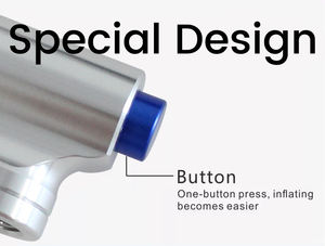 Inflador de bicicleta <span class=keywords><strong>CO2</strong></span>, cabezal de válvula Presta Schrader portátil, bomba de neumático de bicicleta Compatible con carretera <span class=keywords><strong>MTB</strong></span>, apto para cualquier cartucho roscado - Product Image 5