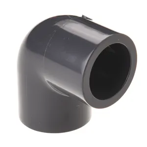 Made In China Black Finishing SCH40 Socket Connection UPVC Coupling UPVC Pipe Fittings
