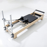 Machine de Pilates durable en bois d'érable avec tour, portable et réglable, idéale pour les studios de Pilates et la remise en forme à domicile