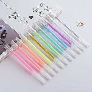 Bolígrafo de gel para resaltar bocetos, resaltador artesanal, pasteles, escritura suave, personalizado, Bloc de notas, bolígrafo especial - Product Image 4
