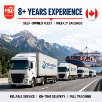 Transitaire Chine-Canada Amazon FBA DDP Expédition Aérienne Maritime Porte-à-Porte Taxes Incluses Agent Logistique