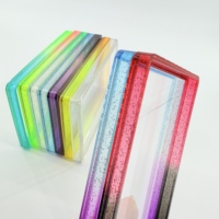 Protection antichoc en TPU pour cartes PSA, plaque arrière transparente à effet dégradé scintillant, support anti-rayures