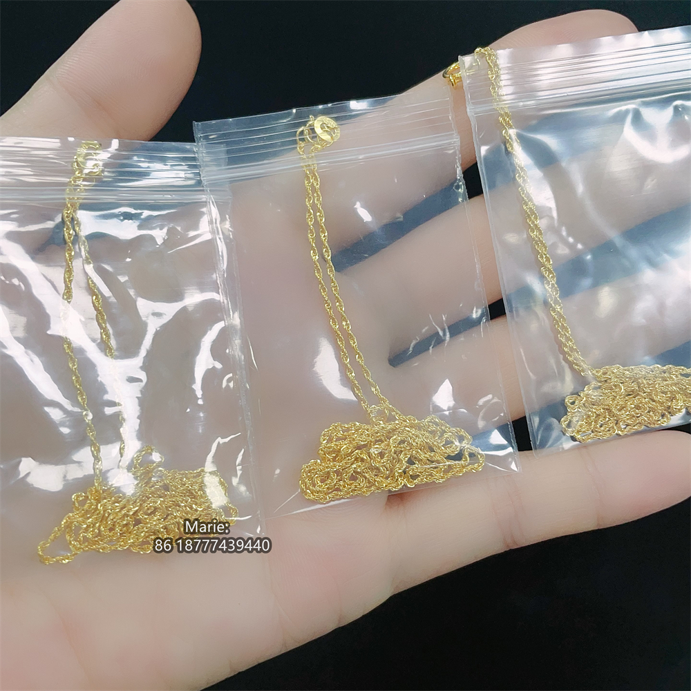 Factory Custom 18k Real Gold Jewelry AU750 Gold Star