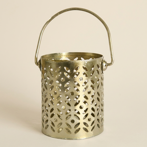 Farol de lujo para el hogar, accesorio decorativo de metal, arte decorativo, farol luminoso, farol artístico, elemento decorativo para interiores - Product Image 1