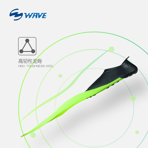 Palmes de plongée en apnée Swave Freediving en PVC rigide pour adultes, palmes longues professionnelles - Product Image 4