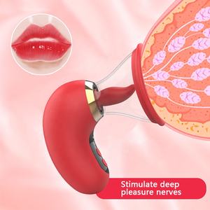 Jouets de masturbation personnelle, vibrateur clitoridien lécheur, 10 modes de stimulation, préliminaires, jeux sexuels, mamelon, clitoris, couples, amour, vibrateur sexuel - Product Image 4