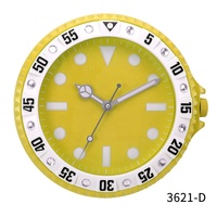 Horloge murale 3D européenne classique, grande, rétro, moderne, de luxe, style engrenage, pour poignet et mur