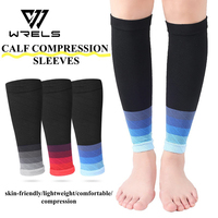 Manchons de compression pour mollets WRELS, respirants, confortables, professionnels, pour la protection et le soulagement de la fatigue des mollets