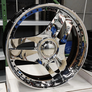 Rines Cromados Forjados Personalizados 5x112 5x114.3 5x120 de 18-22 Pulgadas en Oferta, Compatibles con Clase C, Clase E, Serie 3, Serie 5, Camry, <span class=keywords><strong>Civic</strong></span> - Product Image 3