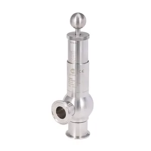 Sanitary Stainless Safety Valve Katup Pengatur Safety Relief Valve