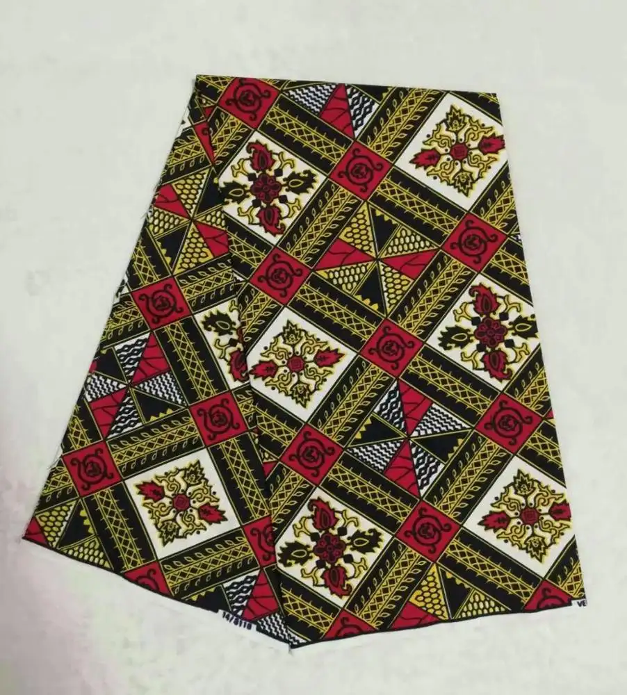 مصنع الجملة الأفريقي جافا WaxDigital المطبوعة نسيخ من التويل بوليستير للملابس القماش