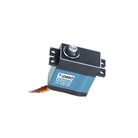 Servomoteur métallique sans noyau étanche 12 kg 7,4 V avec engrenages en acier trempé, aluminium IP67, 0,096 s, 180 degrés PWM pour RC Crawler Boat