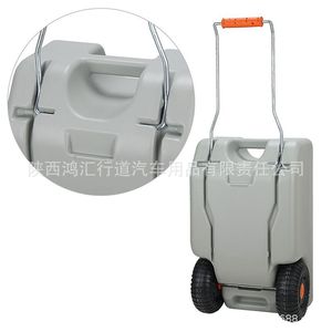 Tanque de Agua para RV de 25L Portátil con Ruedas para Uso en Vehículos al Aire Libre - Product Image 4