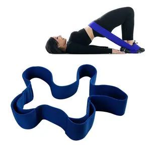 Cinto esportivo para yoga, tira fitness de quadril, resistente, grosso