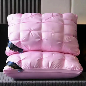 <span class=keywords><strong>Almohada</strong></span> gris para el hogar, cojín de cama de pan con flor retorcida, fibra de poliéster suave, soporte para el cuello, almohadas de abrazo, <span class=keywords><strong>almohada</strong></span> blanca para Hotel - Product Image 4