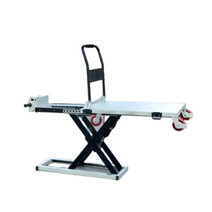 Hoge Kwaliteit Draagbare Voertuig Handling Schaarlift Elektrische Hydraulische Lifting Klimplatform <span class=keywords><strong>Trolley</strong></span> Flatbed Staal 2M Max - Product Image 3
