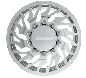 Tùy chỉnh sang trọng đánh bóng Chrome Máy kết thúc giả mạo dually bánh xe cho RAM Ford 8x200 8x165.1 8x170 10x225 22 24 26 28 30 inch rim - Product Image 5