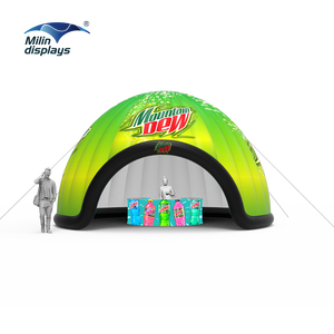 Gonfiabili pubblicitari tenda cupola in tessuto Oxford antivento sole leggeri organizzatori espositori eventi sportivi - Product Image 4