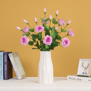 Ruilisi - Campanillas Artificiales de Dos Cabezas, PVC Suave, Decoración para Bodas y Hogar, Estilo Europeo, Campanilla de Verano de Dos Cabezas - Product Image 2