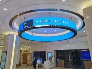 Luz LED para Exhibición en Suelos, Azul, 5000 cd de Brillo, 178 °   Ángulo de Visión para Instalación Fija en Interiores, Uso en Salas de Exposiciones - Product Image 2