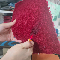 Moquette murale pour hôtel, rouleau de 4 m de large, couleur unie, boucle bouclée, 100 % polypropylène, moquette commerciale en largeur pour hall et chambre