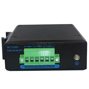 Interruptor industrial 4 1000Mbps Ethernet 1 1000Mbps Puerto de fibra óptica Plug and Play Enterprise Switch 4 RJ45 1 Fibra óptica