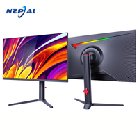 Moniteur de jeu plat ou incurvé 27 pouces pour ordinateur, 180 Hz, 165 Hz, écran LCD pour PC de bureau