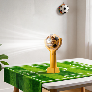 Ventilatore Portatile USB Ricaricabile 5 Velocità a Forma di Pallone da <span class=keywords><strong>Calcio</strong></span> 2026 con Base per Tifosi - Product Image 4