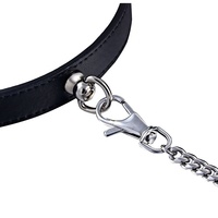 Esclave Seigneur Style Européen Américain SexyTraction Pape Fun Collier Bouton Boucle Chaîne En Cuir collier collier Collier Ras Du Cou