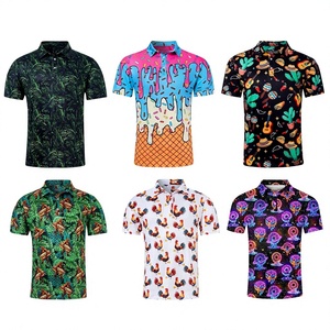 Men's <b>Funny</b> <b>Golf</b> Polo <b>Shirts</b> Casual Event Dry Fit Moisture Wicking Breathable Performance <b>Golf</b> <b>Shirts</b> with Sasquatch Sugar Skull - Product Image 1