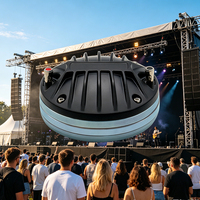 Haut-parleur de scène à compression néodyme 3 pouces 220W, tweeter haute puissance avec diaphragme en titane et boîtier métallique pour système Line Array