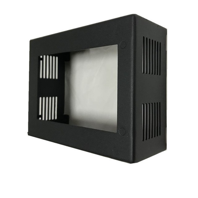 Rugged Aluminum Computer Chassis Sheet Metal Custom Made Die Casting Machining Industrial Control PC Cabinet Frame Precision