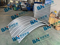 Automatische Lagersilo-/Vorgefertigte Wasserspeichertank-Wellblech-Rollformmaschine PLC-gesteuert CE-zertifiziert