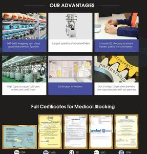 Chuyên Nghiệp Médical <span class=keywords><strong>23</strong></span>-<span class=keywords><strong>32mmhg</strong></span> Tốt Nghiệp Nén Màu Đen Đầu Gối Khỏa Thân Vớ Cao Mở/Đóng Ngón Chân Nylon Cho Giãn Y Tá - Product Image 6