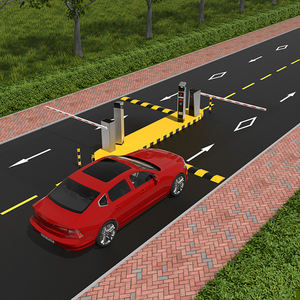 Barrière de stationnement électronique automatique à commande à distance à moteur servo haute vitesse 0,9 s, sécurité routière, réglable - Product Image 6