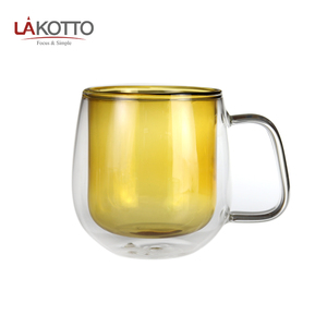 Taza de Café Ecológica de Alta Calidad, Taza de Té de Vidrio de <span class=keywords><strong>Doble</strong></span> Pared - Product Image 5