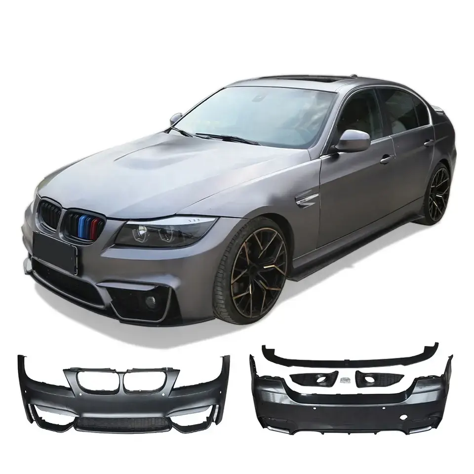 Kits de carrosserie en PP pare-chocs avant pare-chocs arrière pour BMW série 3 E90 2006 2007 2008 2009 2010 2011 2012