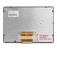 Modul LCD IPS LEEHON 10.1 Inci 1280x800 Layar HD 250 Nits Terlihat di Bawah Sinar Matahari 50 PIN LVDS Panel Pemasangan Industri HMI Kiosk