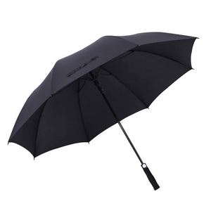 High Quality 30 Inch Large Windproof logo Prints Big Luxury Promotional Branded Custom Straight Golf <b>Umbrella</b> for the Rain - Product Image 3