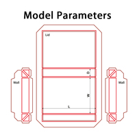 Emballage en papier noir recyclable personnalisé boîte-cadeau de chaussure pliante boîtes en papier magnétiques personnalisées emballage avec rabat magnétique