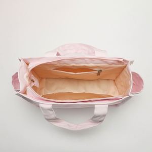 Algodón 12Oz Heavy Duty Printing New Black White Plain Canvas Tote Bag con cremallera Regalo Beach Sling Canvas Tote Bag - Product Image 5